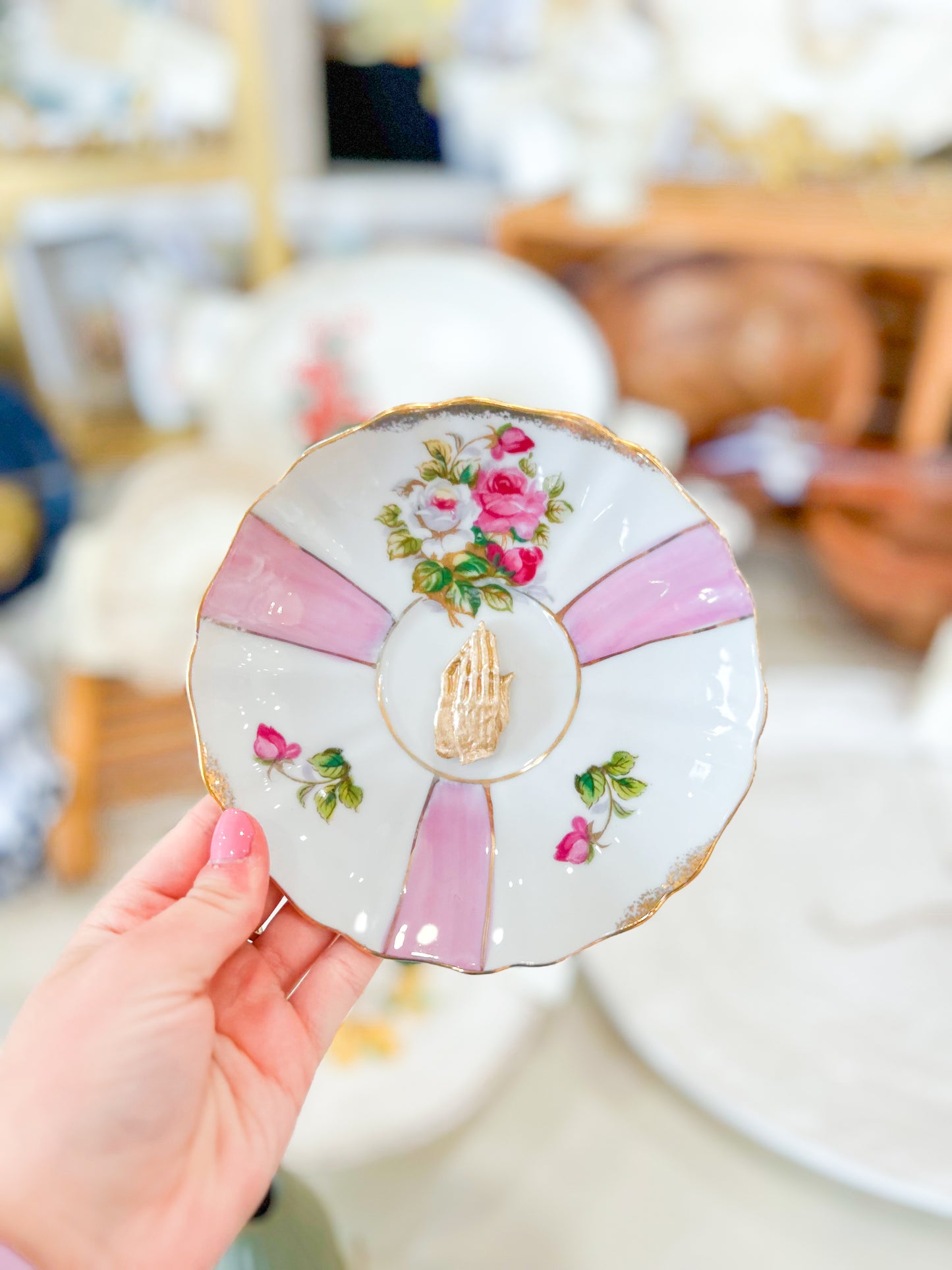Cora’s Rose Blossom Plate