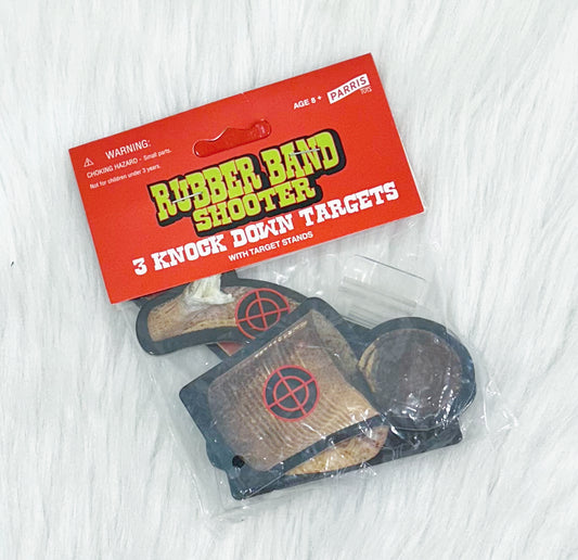 Rubber Band Shooting Targets