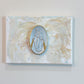 Our Lady of the Miraculous Medal on 5x7 Cream Canvas