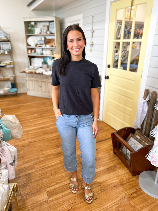 Black- Basic Fit T-Shirt Comfort Colors