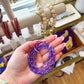 Purple Beaded Bracelet