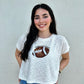 Tailgates & Touchdowns Cropped Tee