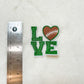 Patch- Green Love Football