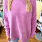 Chenille Lavender Sweater