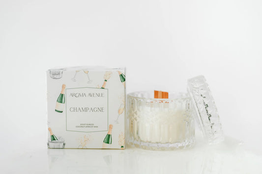 Aroma Avenue Champagne 7oz Classic Candle