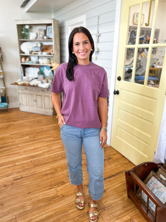 Berry- Basic Fit T-Shirt Comfort Colors