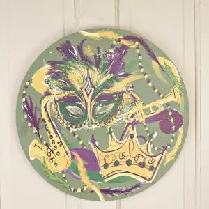 Mardi Mask Door Hanger