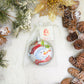 Snowman’s Cardinal Companion Glass Ornament