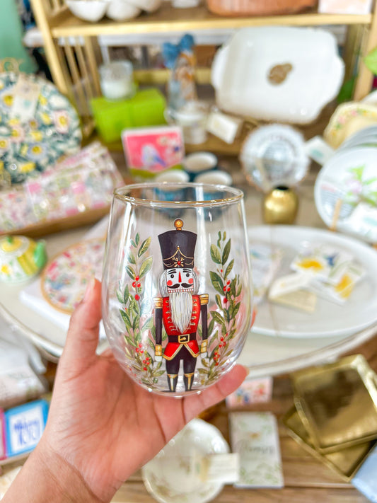 Nutcracker Benedict Wine Glass