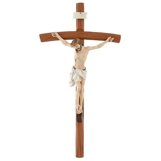 Smooth Finish Crucifix 12''