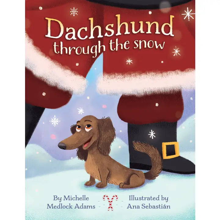 Dachshund through the snow