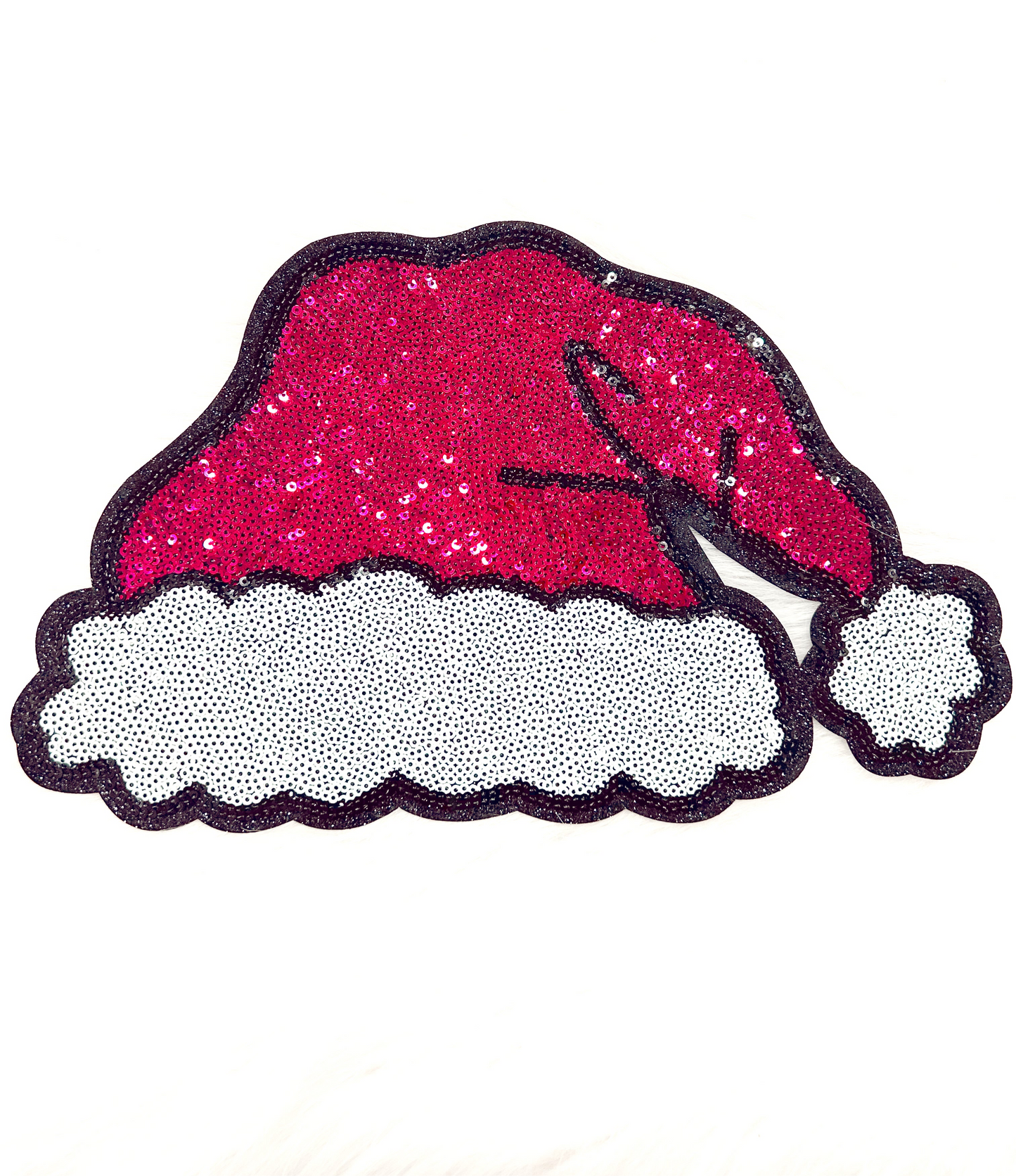 Patch- Pink Santa Hat