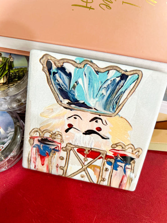 GA Tall Nutcracker Coaster