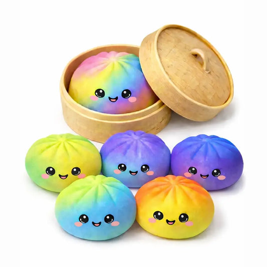 4" Mystery Squishy Dumpling - Tie Dye