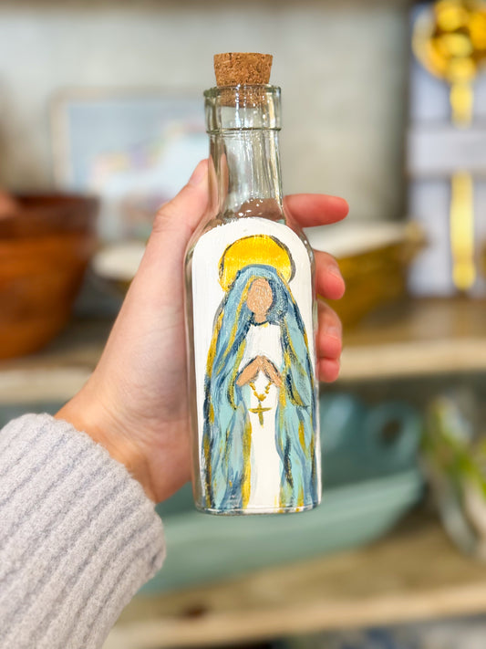 Our Lady of Hope Holy Water Container
