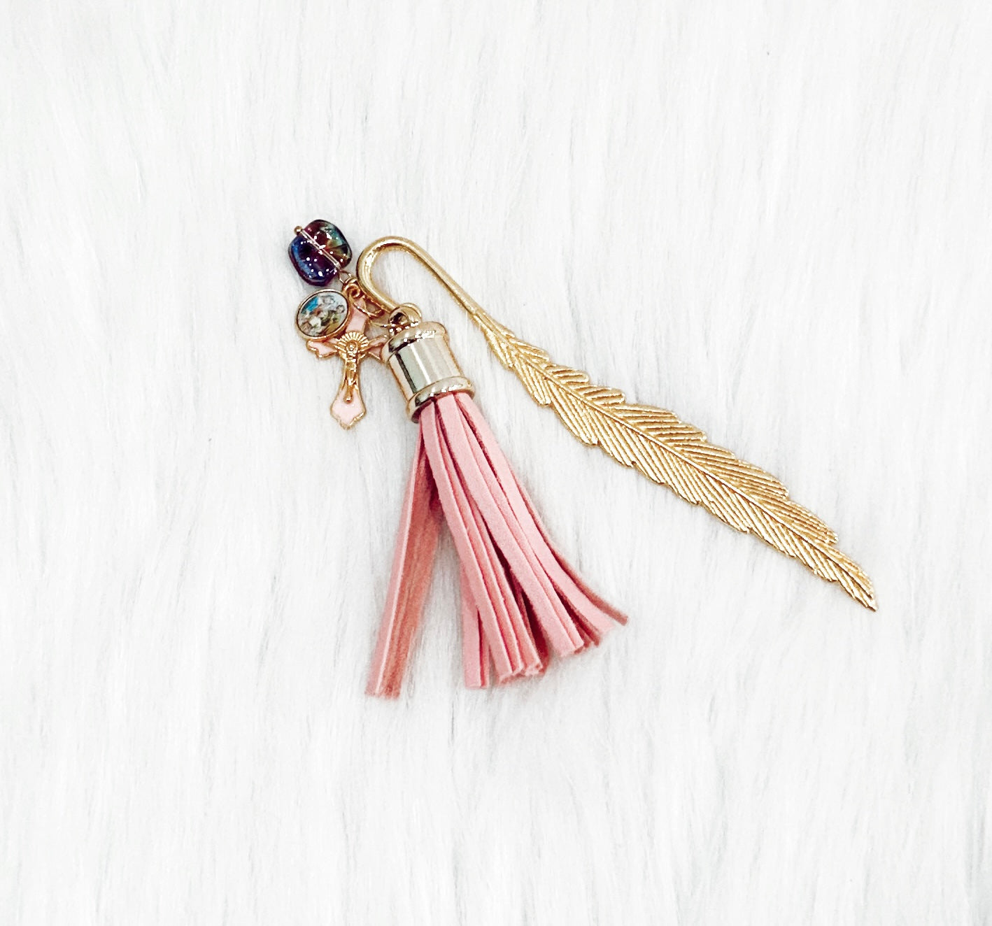 Feather Tassel Bookmark