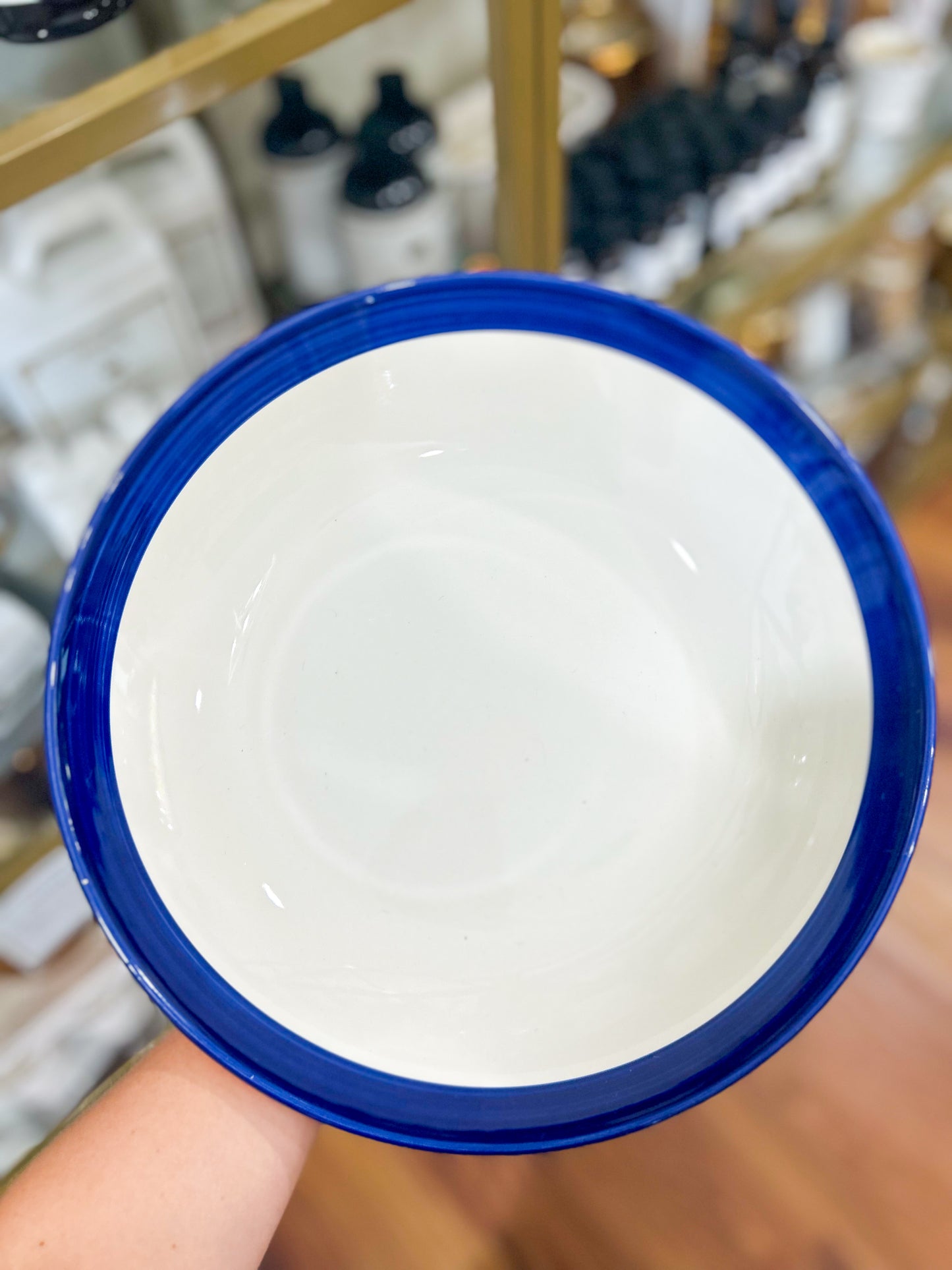 The Blue Stoneware Bowl