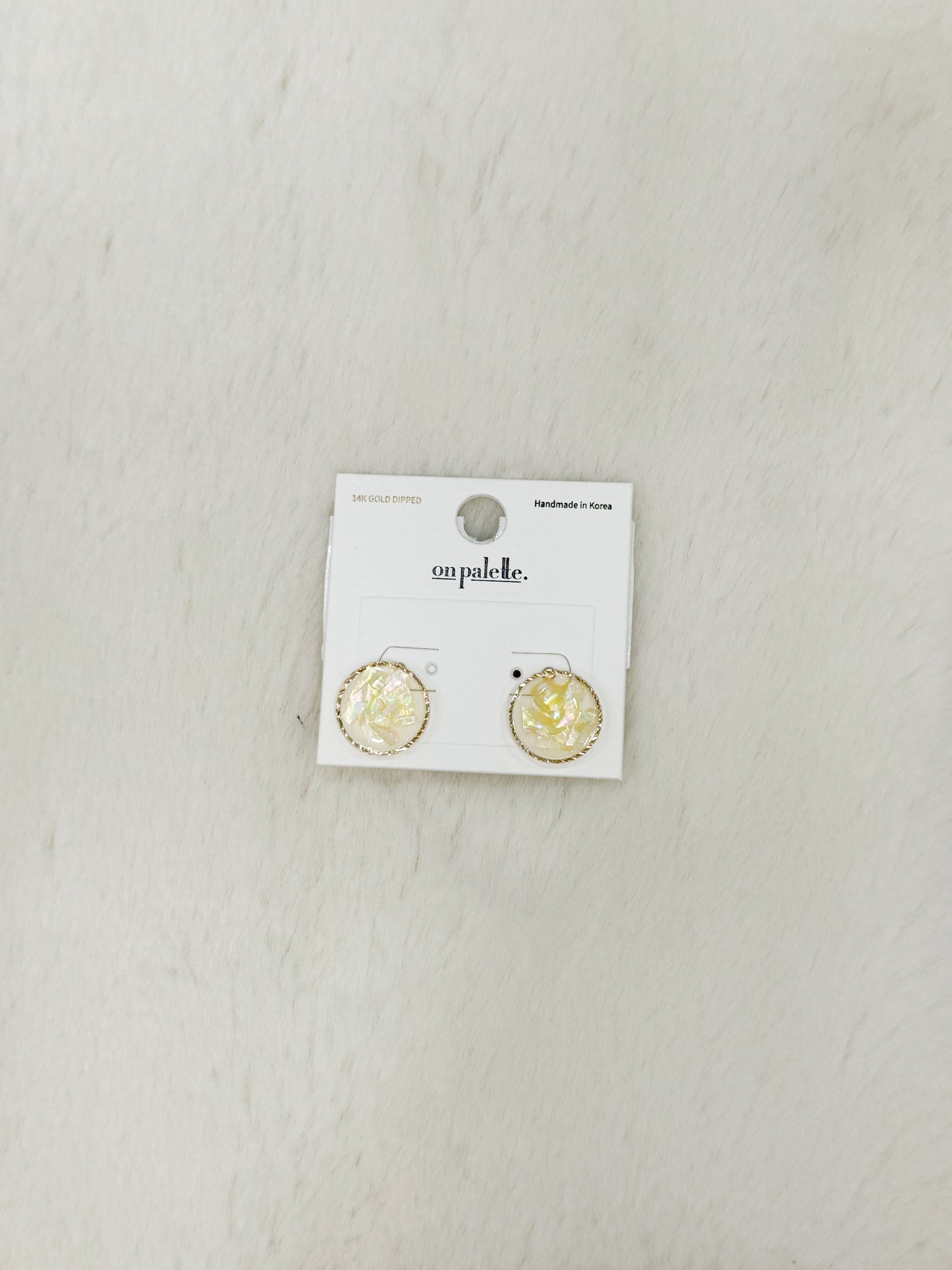 Yellow Sunshine Statement Stud Earrings