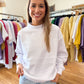 Relaxed Fit Oversized Mockneck Sweatshirt