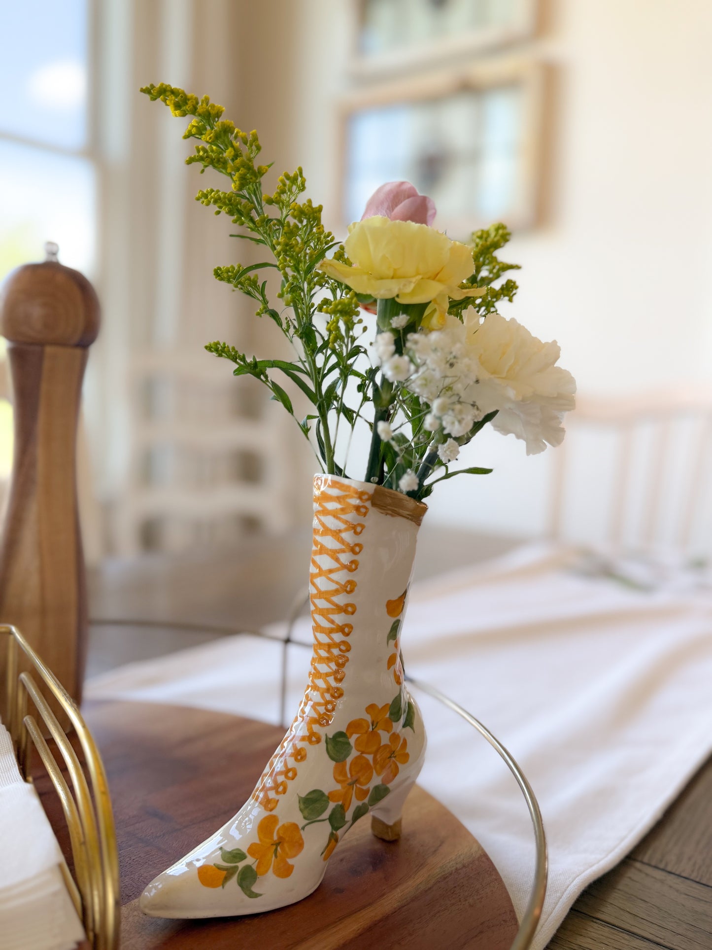 Sweet Tea & Sunshine Glass Collectable Boot