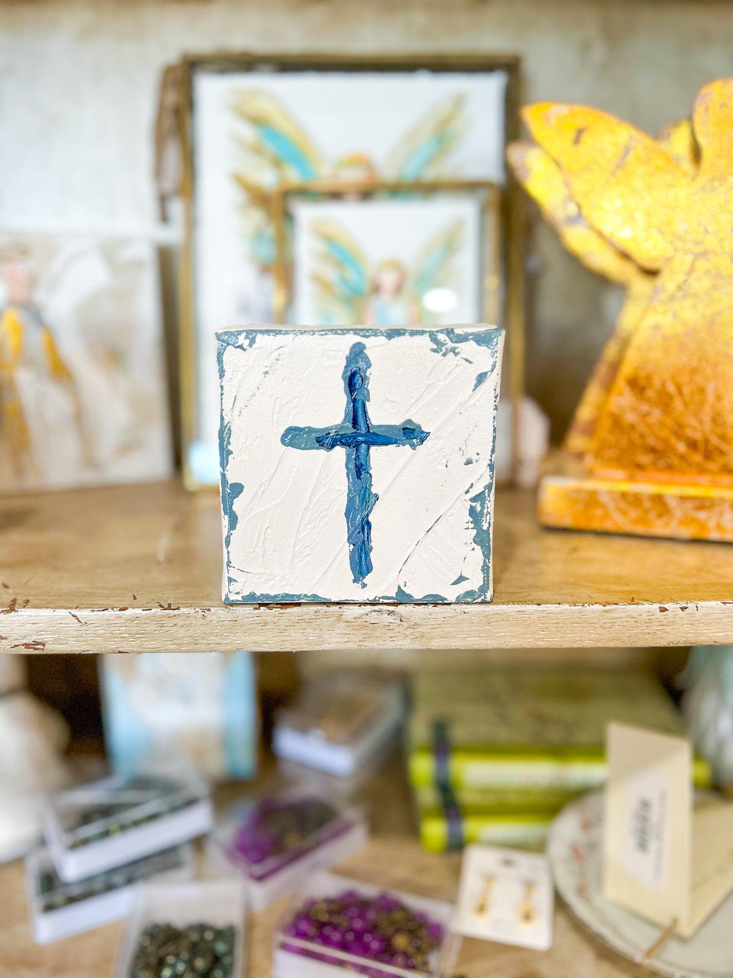 4x4 Cross Block Canvas