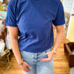 True Navy- Basic Fit T-Shirt Comfort Colors