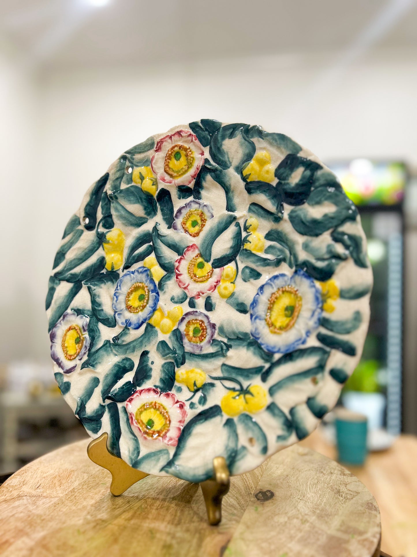 The Painted Garden Plate