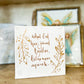 Gospel News 6X6 What God has Joined Together Canvas Art
