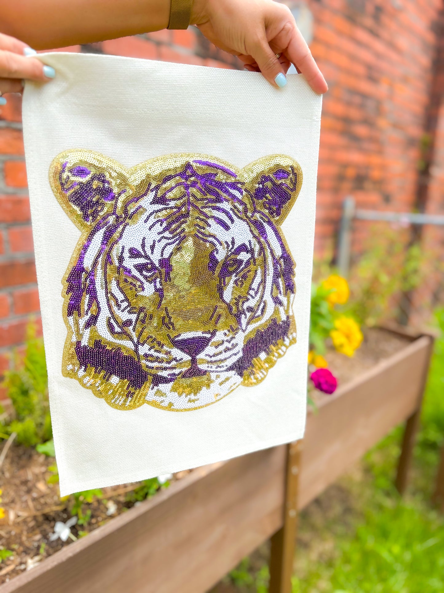 Custom Patch Garden Flag (Patch Sold Separately)