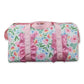 Pink Ruffle Band Floral Adult Women Duffle Bag