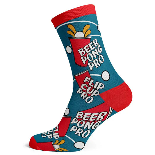 Socks To Be You- Beer Pong Socks- Big Shoe