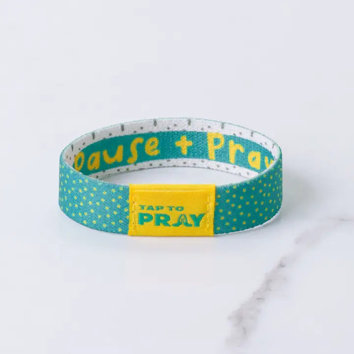 MEDIUM Tap To Pray™ - Kingfolk Series Wristband - Pause + Pray