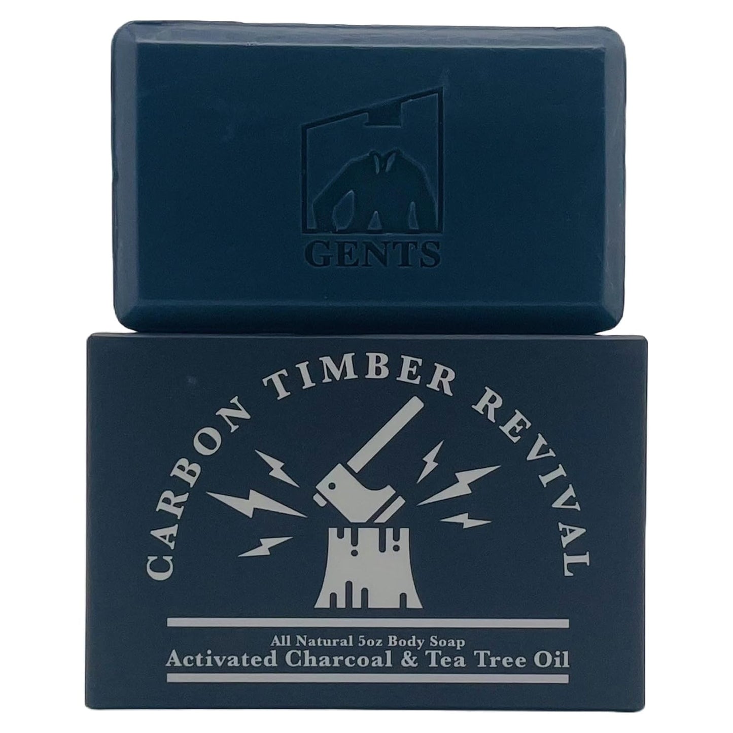 GENTS Body Soap Carbon Timber Revival