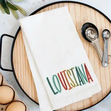 Lively Louisiana Kitchen Towel