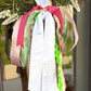 Cracks, Dots, Bams Wreath Sash