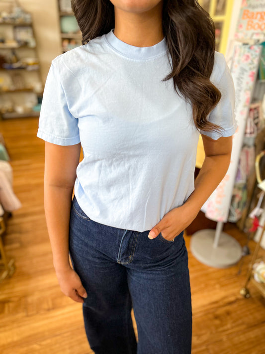 Hydrangea- Basic Fit T-Shirt Comfort Colors