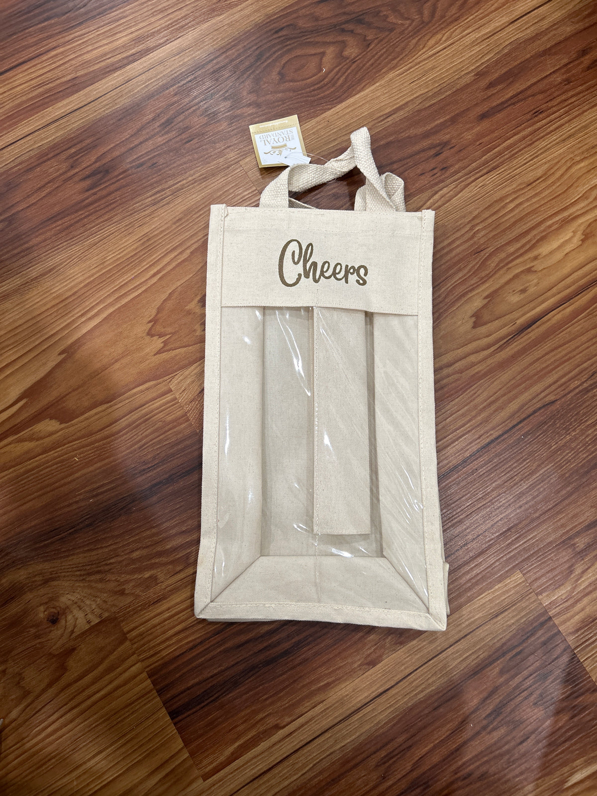 Cheers Clear Wine Bag