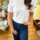 White- Basic Fit T-Shirt Comfort Colors