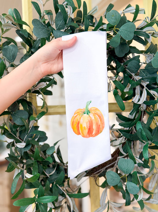 Sweet Pumpkin Wreath Sash