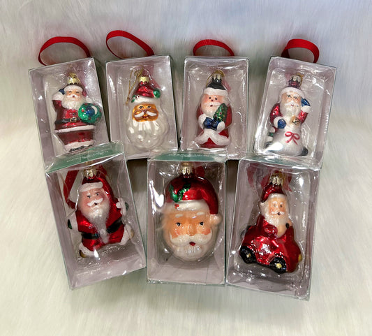 Santa Medallion Collection Ornament