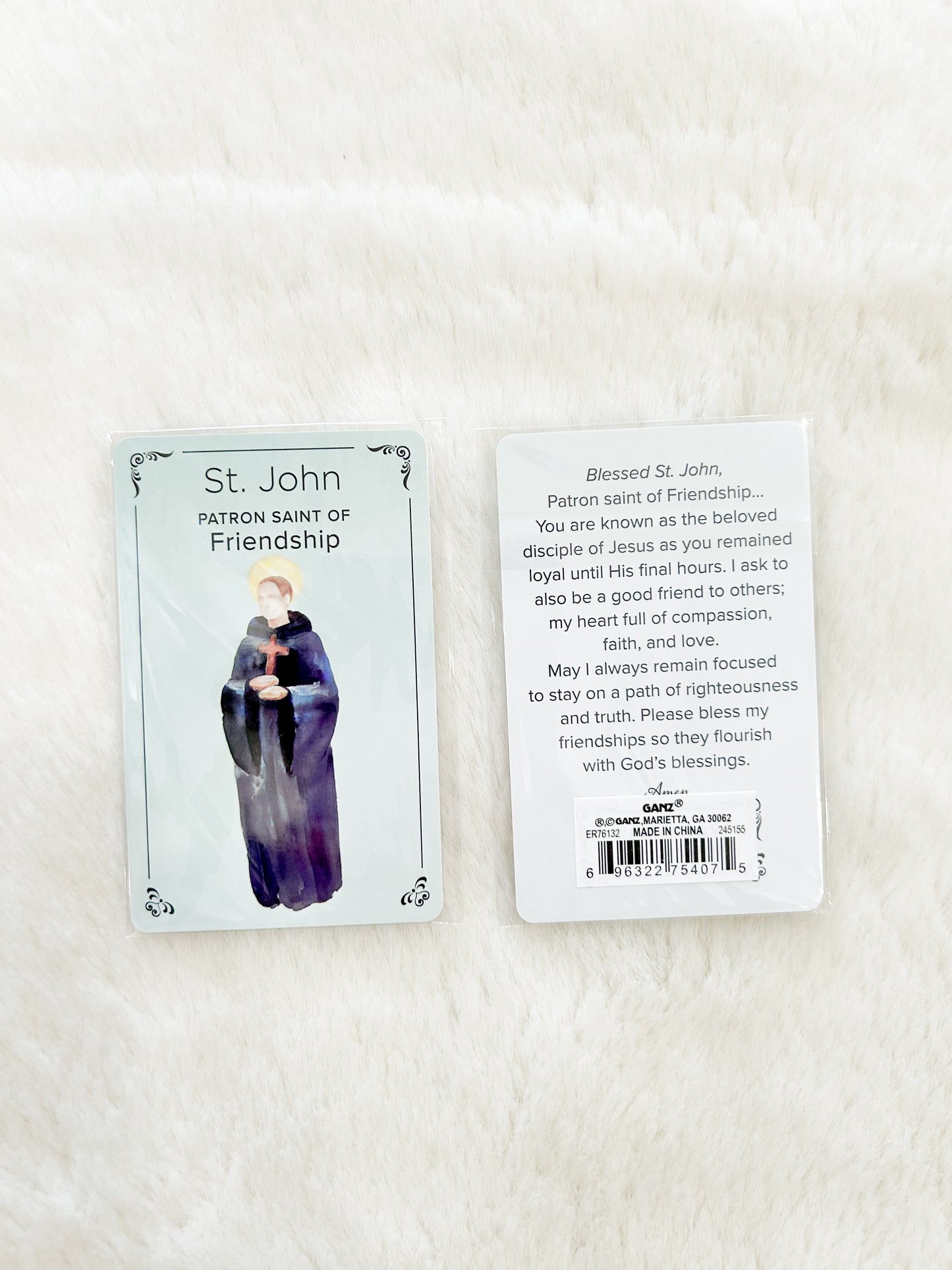 St. John Prayer Pocket Cards