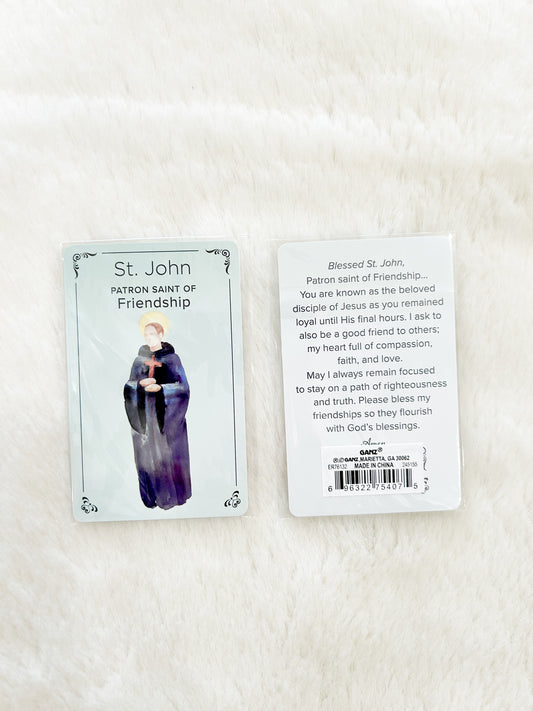 St. John Prayer Pocket Cards