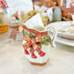 Vintage Christmas Bow Vase