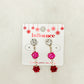 Presents Please Christmas Bow Earrings
