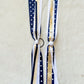 Sideline Spirit Navy/Gold/White Streamer