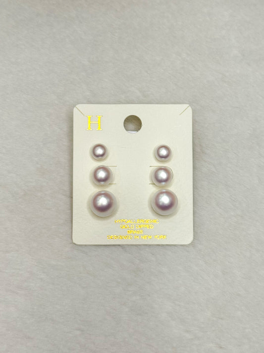 Timeless Treasures Pearl Earrings