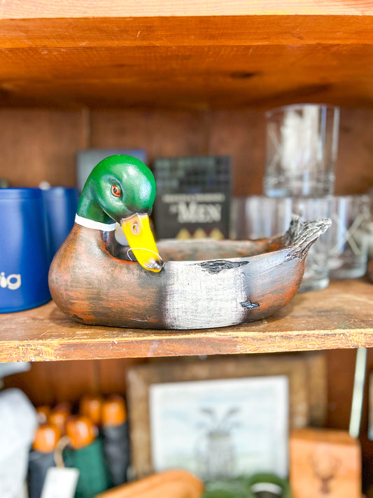 Resin Duck Bowl
