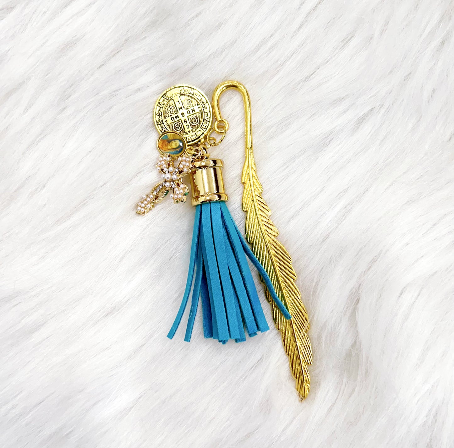 Feather Tassel Bookmark