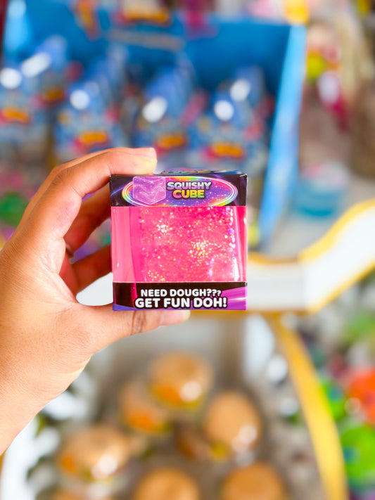 Sparkle Squishy Cube