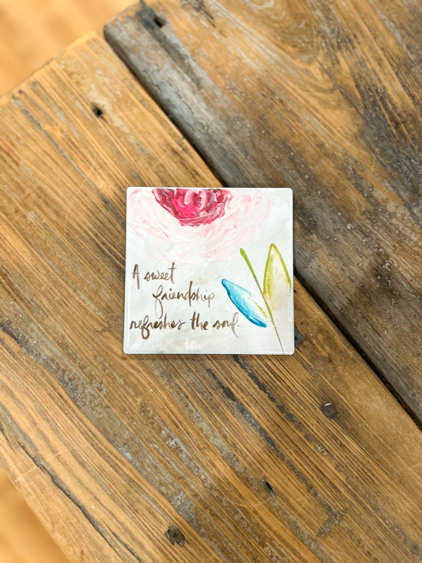 4x4 A Sweet Friendship Refreshes the Soul Coaster